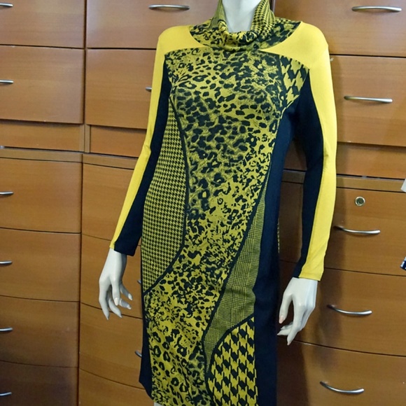 STRETCH DRESS POCKETS CASUAL MADE IN EUROPE - Picture 4 of 8